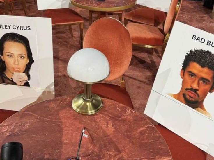 Miley Cyrus y Bad Bunny se sentarán juntos en los Grammy 2026: conoce cómo quedarán las mesas en la premiación