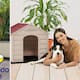 La casa para perro Rimax que vende Mercado Libre en 899 pesos y que tiene ventilación para uso exterior