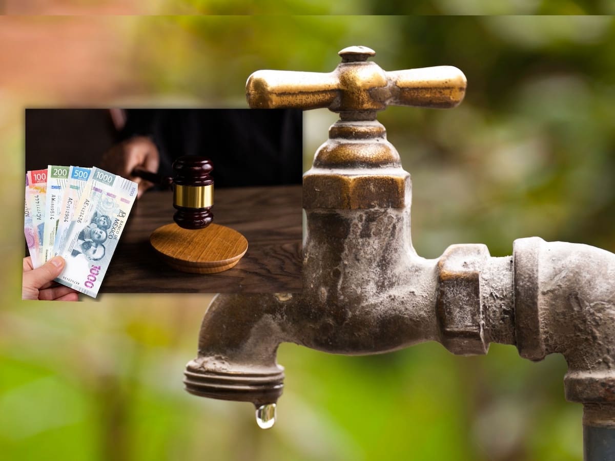 De acuerdo con la Ley de Cuotas y Tarifas de los Servicios Públicos de Agua Potable en distintas entidades, no es legal que te cobren consumo de agua que no recibiste.| Crédito: Canva