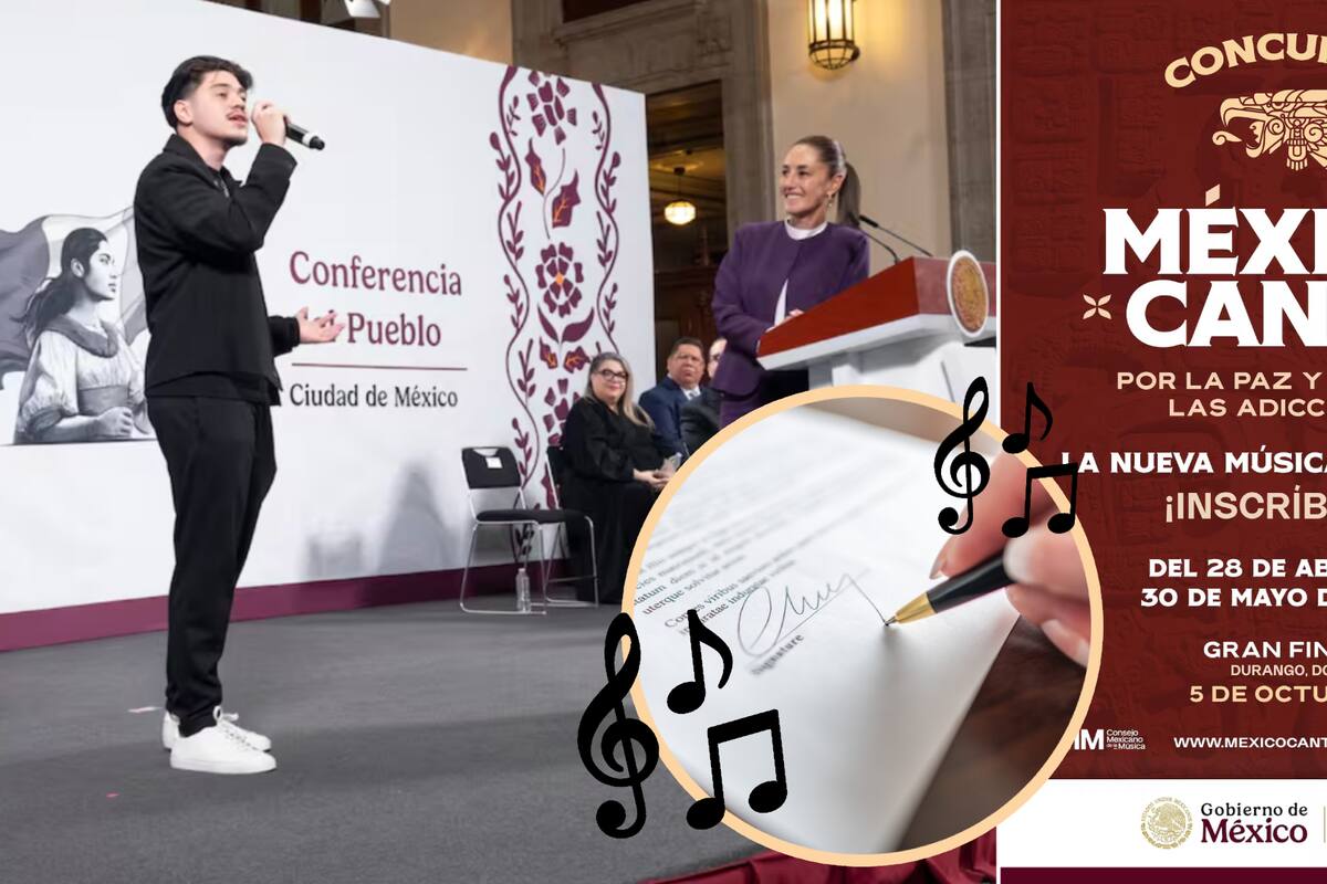 Así puedes registrar tu canción para el concurso “México Canta y Encanta”, donde podrás ganar un contrato discográfico y grabar un EP