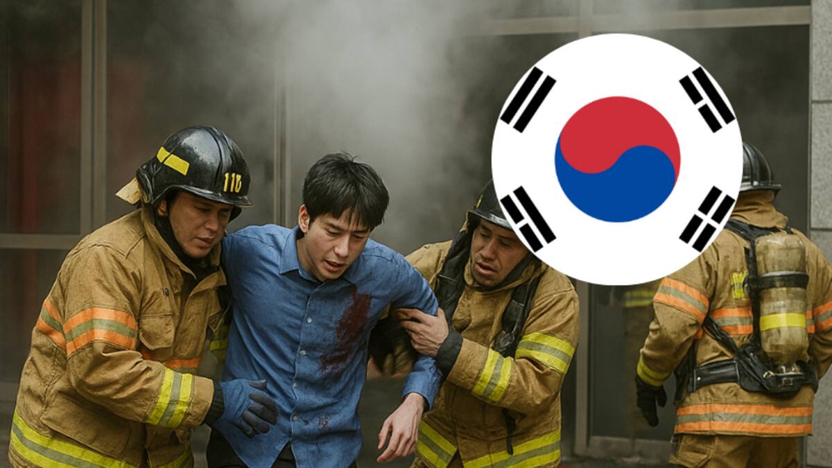 Explosión de ácido sulfúrico provoca incendio en universidad de Corea del Sur y deja cuatro estudiantes heridos