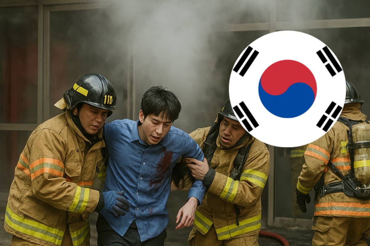 Explosión de ácido sulfúrico provoca incendio en universidad de Corea del Sur y deja cuatro estudiantes heridos