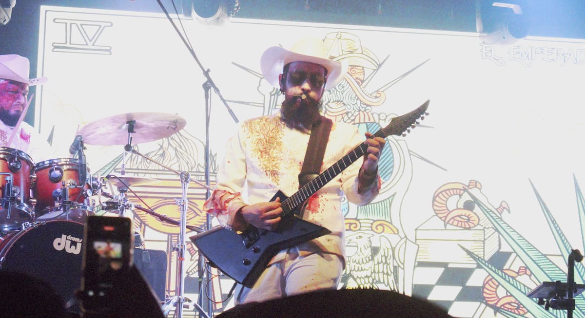 La banda sonorense desató su estilo agropecuario ante poco más de 200 fanáticos. Foto: Víctor Delgado