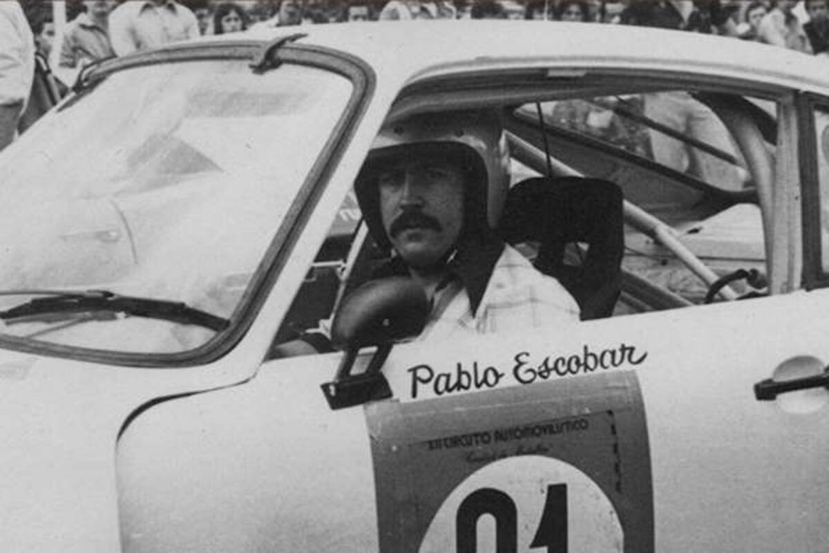 Pablo Escobar y su secreta vida como piloto de carreras