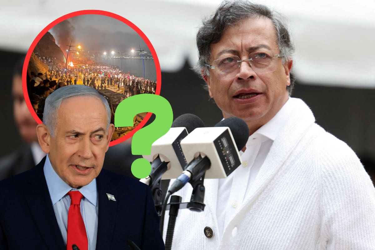 Gustavo Petro acusa a Benjamín Netanyahu de estar detrás de la crisis migratoria en Ceuta, donde la llegada masiva de personas desde Marruecos dejó decenas de fallecidos y reabrió el debate sobre la frontera española
