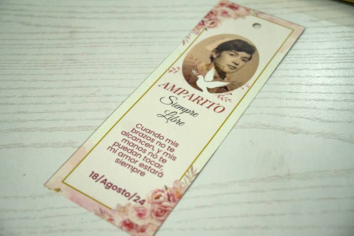 Invitan a ceremonia de aniversario luctuoso de Amparito