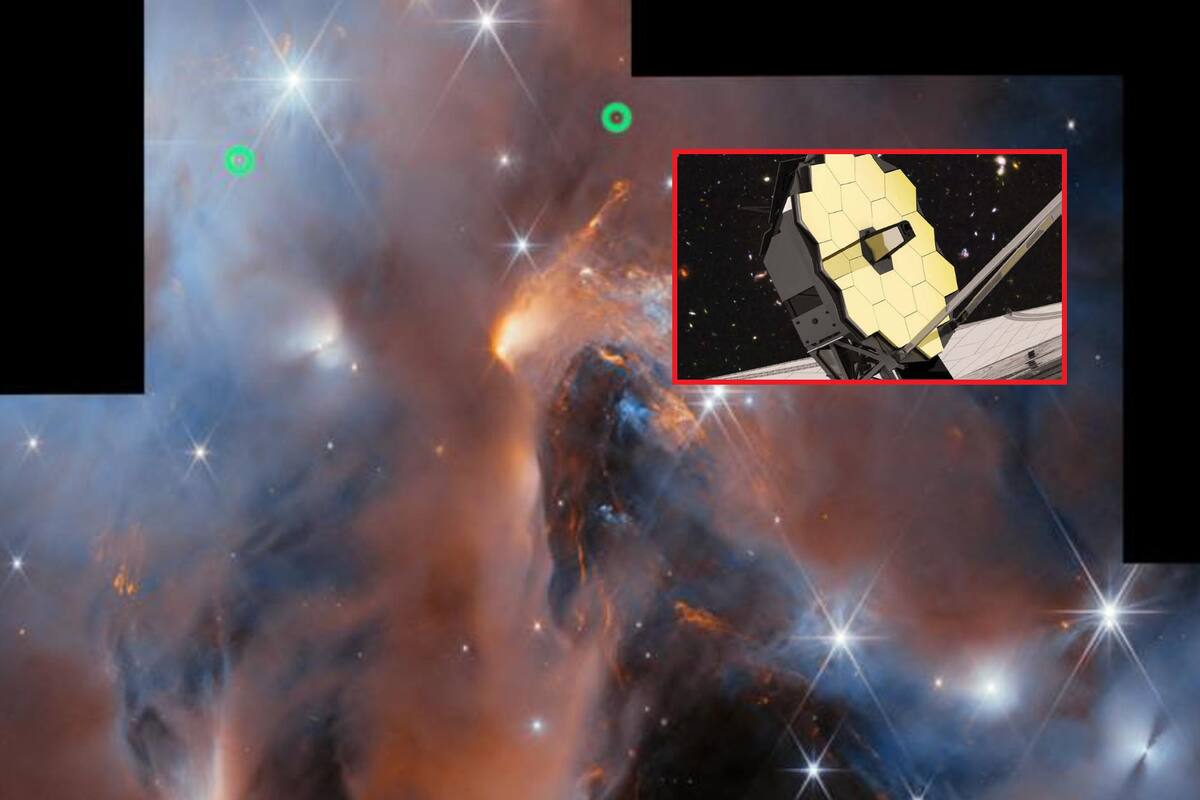Telescopio espacial James Webb da nuevos datos de cómo nacen las estrellas