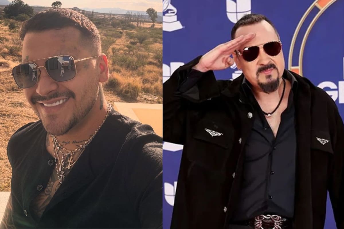Christian Nodal desmiente que Pepe Aguilar busque manejar su carrera, pero admite que lo asesora en temas legales