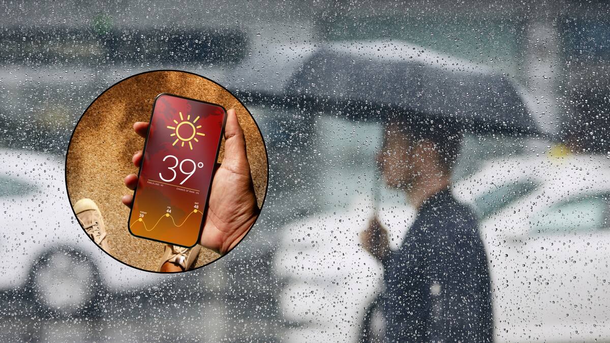 El monzón de México mantiene activas las lluvias ligeras a moderadas, lo que podría ayudar a bajar las temperaturas en gran parte del estado, informa Conagua. Foto: Canvas