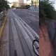 Video viral muestra a ciclistas persiguiendo y deteniendo a presunto ladrón que huía tras robar celular a una mujer en plena vía pública