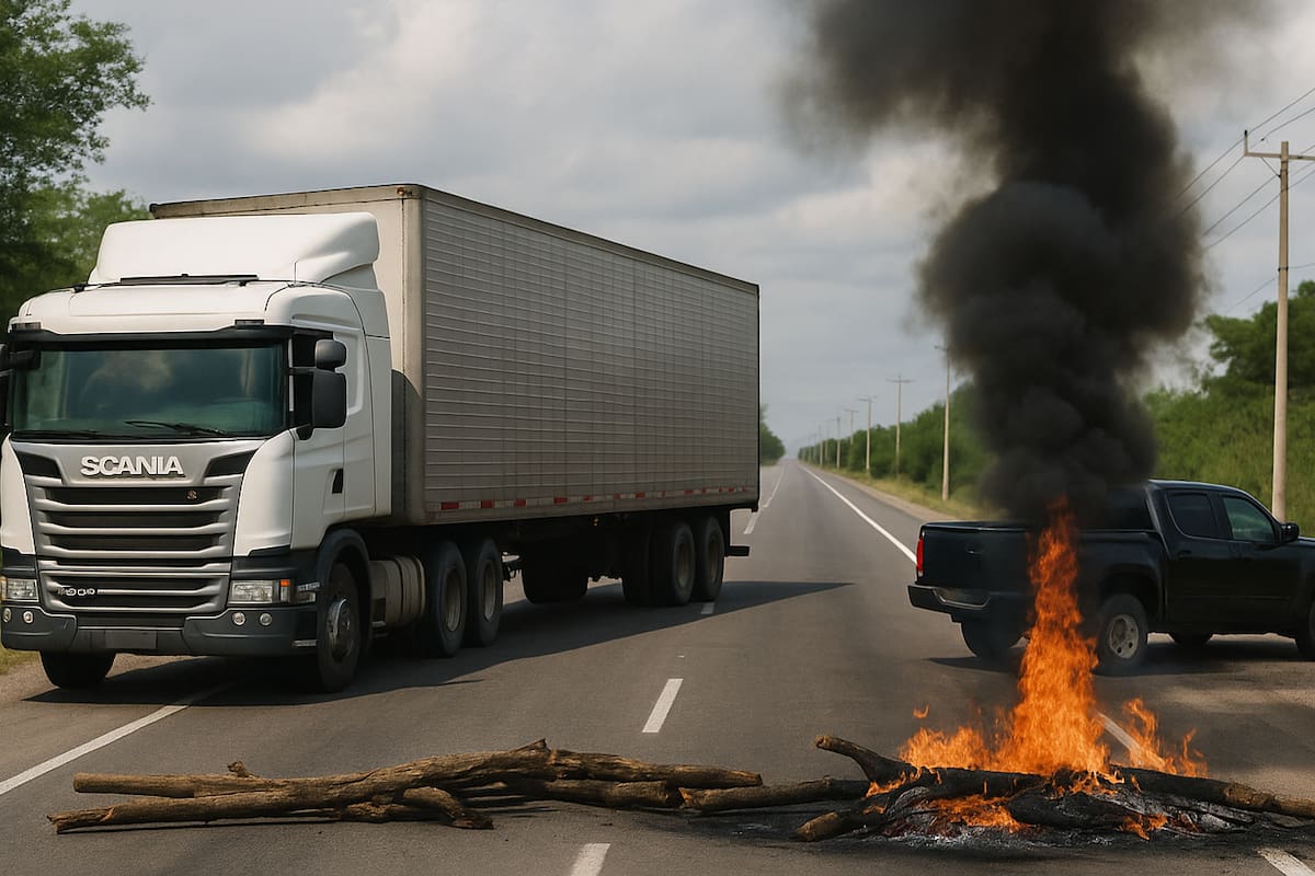 Alertan por bloqueos carreteros provocados por delincuencia organizada en Escuinapa