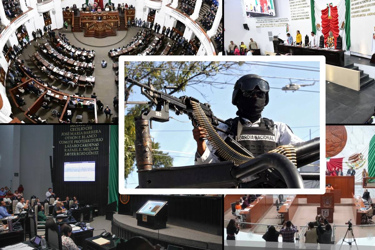 Reforma a la Guardia Nacional: Estos son los 7 congresos locales que le han dado el visto bueno al control de la Sedena