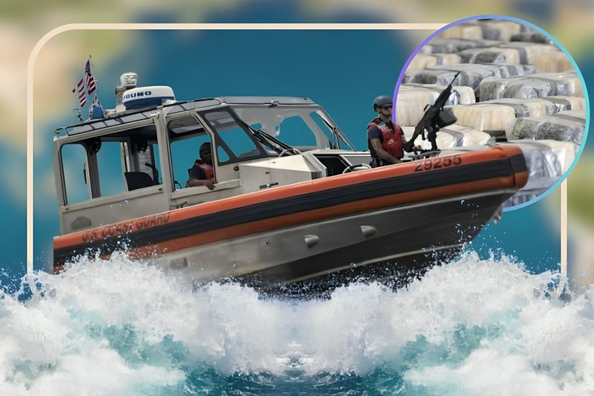 Esto se sabe sobre el decomiso de 9 toneladas de cocaína por la Guardia Costera de Estados Unidos