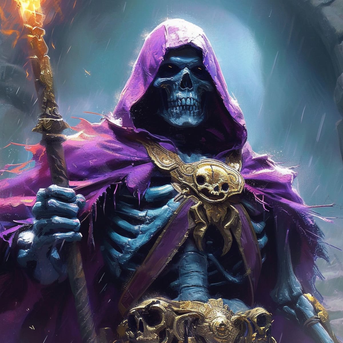 El malévolo Skeletor, un nuevo giro creativo de Midjourney.
