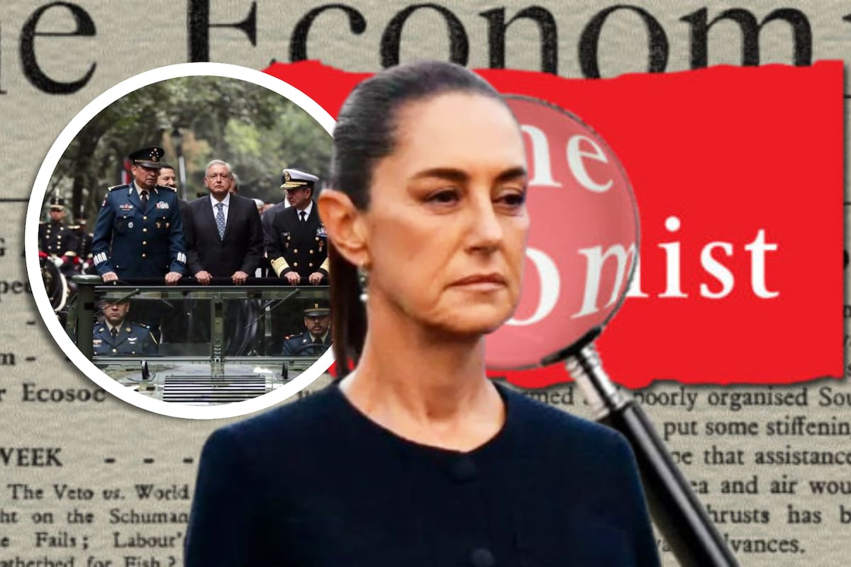 ¿Un paso hacia la militarización? Esta es la advertencia que The Economist hizo a Claudia Sheinbaum acerca de la reforma de la Guardia Nacional de AMLO