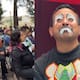 Luis Fernando Peña emociona a sus vecinos al ofrecer una obra de teatro gratis al aire libre
