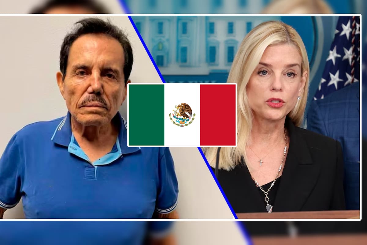 Pam Bondi reconoce el papel de México en detención de ‘El Mayo’