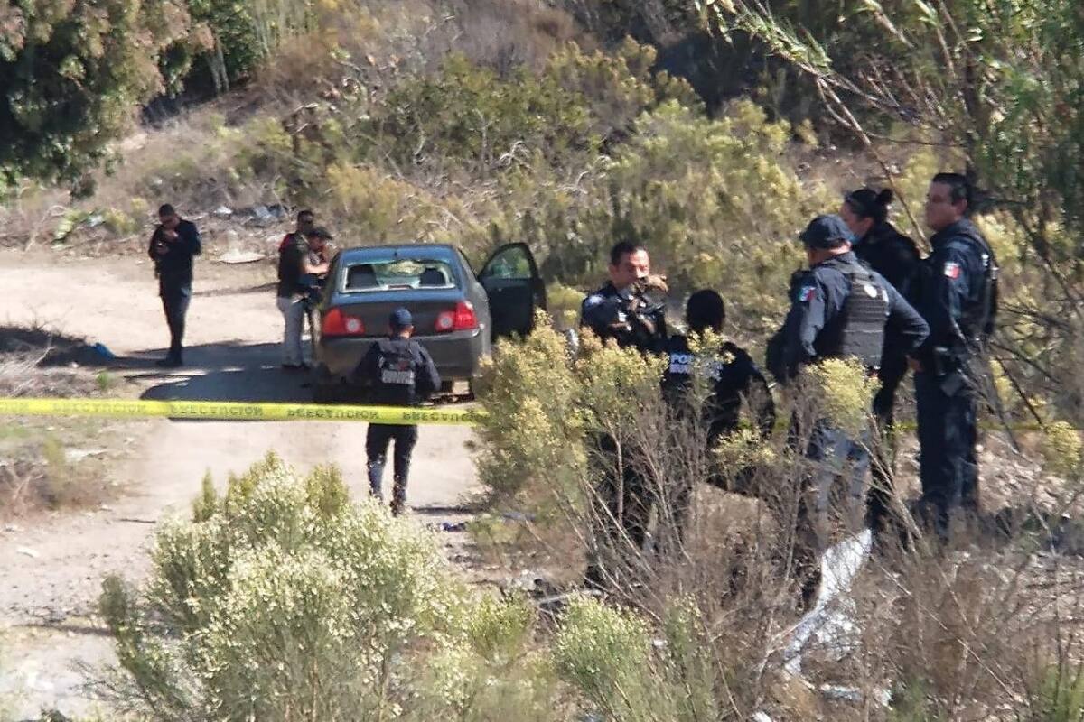 Atacan a tiros a agentes municipales en fraccionamiento Santa Fe de Tijuana