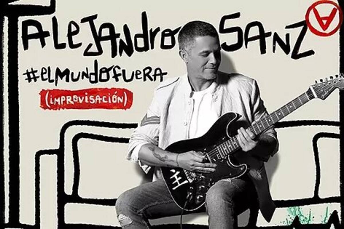 Alejandro Sanz lanza "El mundo fuera", una canción creada desde el encierro