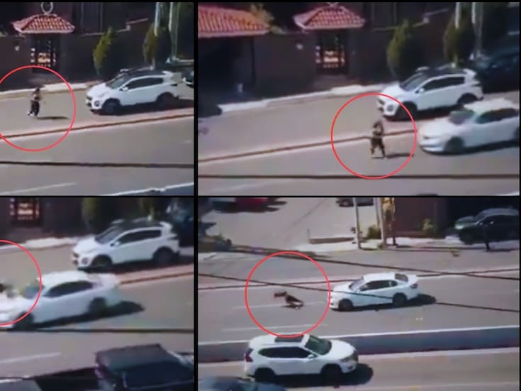 IMÁGENES FUERTES: Joven de 25 años se arrojó a los carros en una avenida y fue brutalmente atropellada; difunden VIDEO del momento exacto en que fue arrojada varios metros hasta quedar inmóvil
