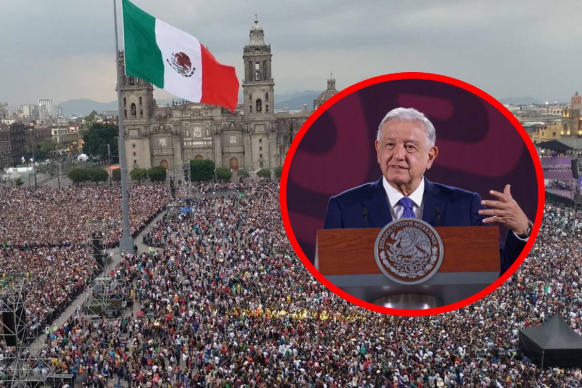 Último grito de independencia de AMLO en el Zócalo: Se alistan para la despedida