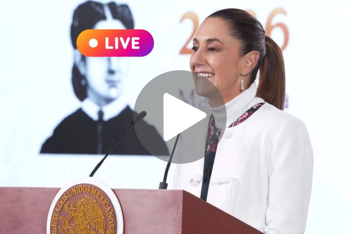 Mañanera de Claudia Sheinbaum hoy jueves 26 de febrero del 2026