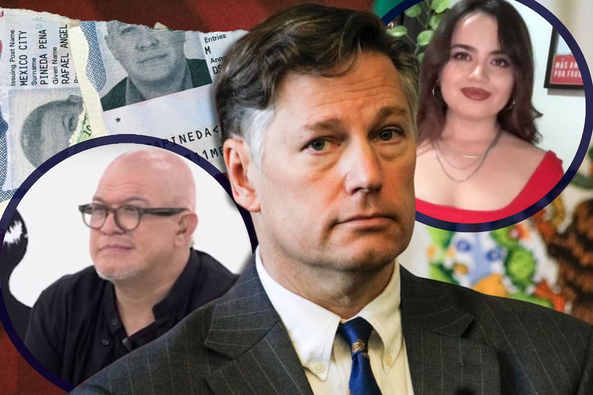 Por facistas: Caricaturista político rompe su visa en apoyo a Melissa Cornejo, y llama “señor vulgar facista” a Christopher Landau