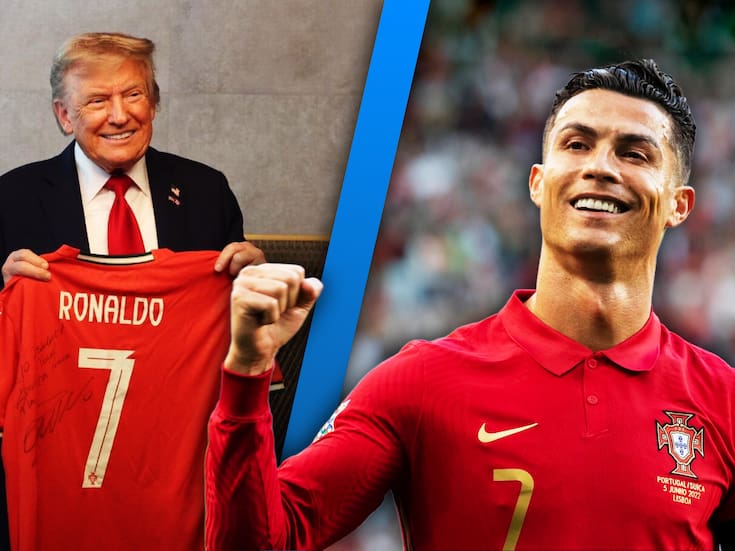 Donald Trump recibirá a Cristiano Ronaldo en la Casa Blanca y lo reconoció como el GOAT
