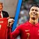 Donald Trump recibirá a Cristiano Ronaldo en la Casa Blanca y lo reconoció como el GOAT
