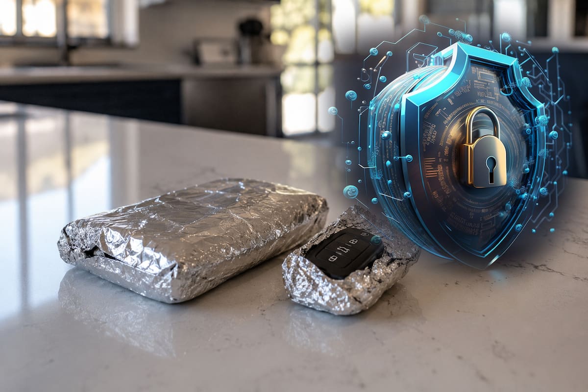 Recomiendan envolver la cartera y las llaves del auto en papel aluminio ¿para qué sirve?