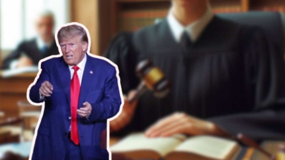 Juez pospone sin fecha definida la sentencia de Trump en caso de soborno a acusados