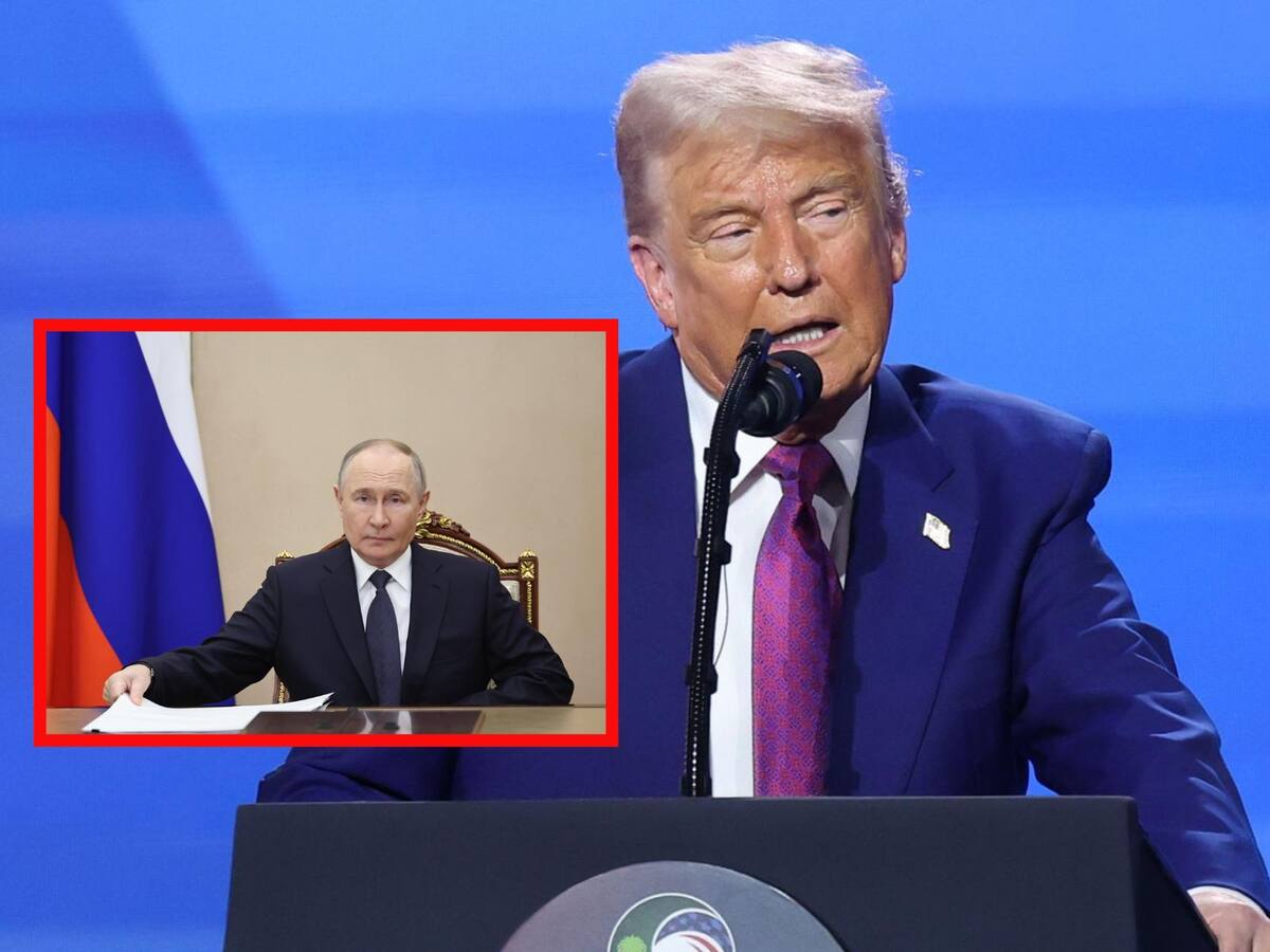 Donald Trump asegura que no habrá acuerdo de paz entre Rusia y Ucrania “hasta que Putin y yo nos reunamos”. La ausencia de Putin en Turquía agrava la tensión. | Crédito: EFE