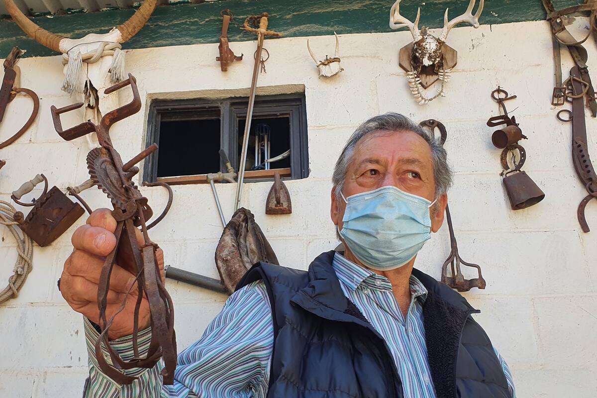 Colecciona recuerdos e historia en su casa