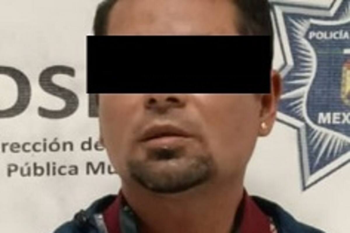 Relacionado a dos robos a comercio, es detenido en la Lázaro Cárdenas