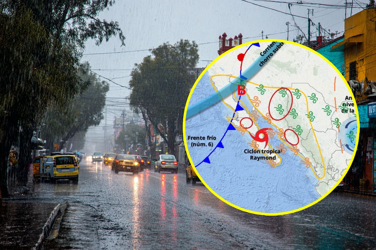 Fuertes lluvias para mañana viernes y sábado en estas ciudades; en algunas regiones se esperan hasta 150 mm