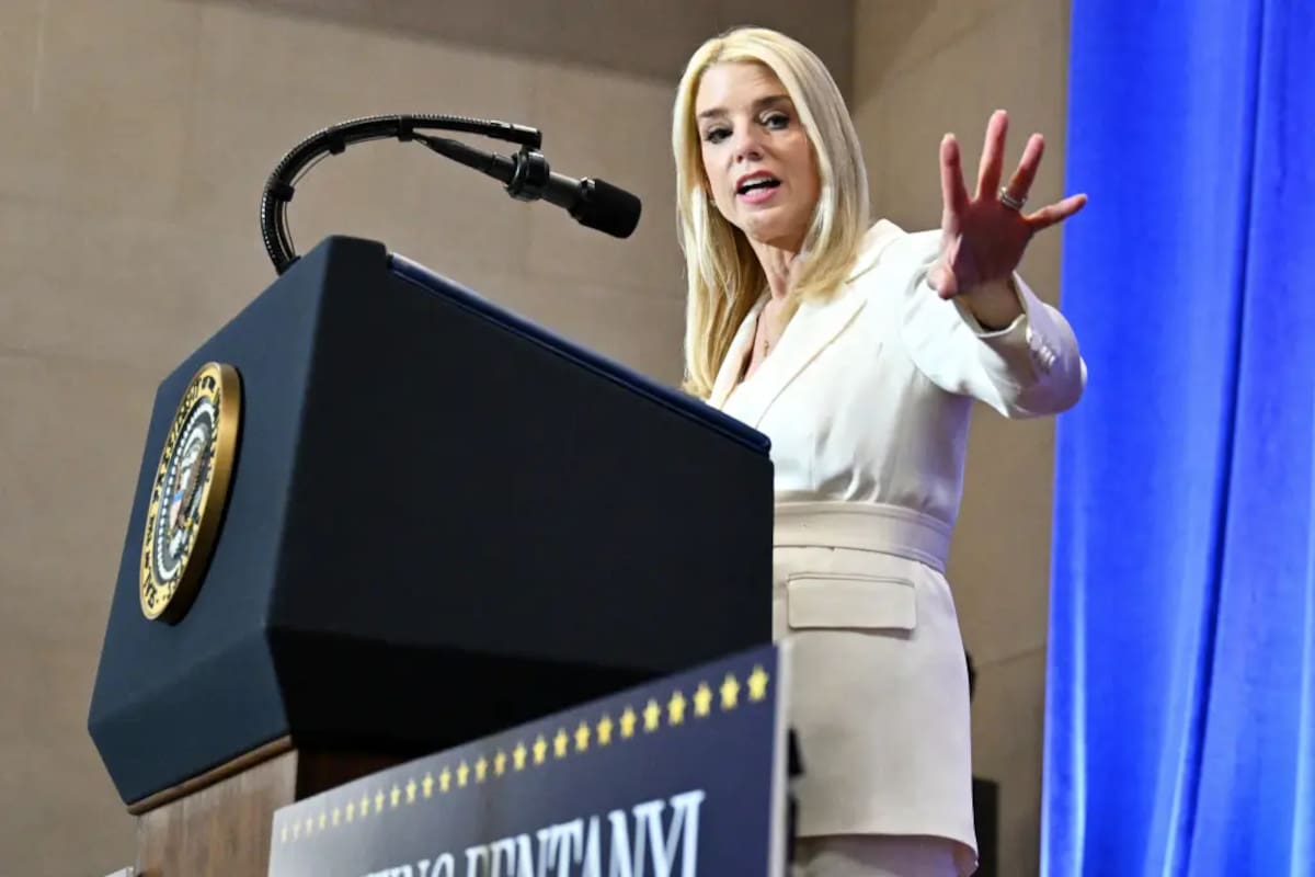Pam Bondi, fiscal general de Estados Unidos | Foto: AP