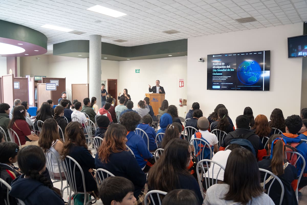 Acerca Cicese la ciencia del océano a jóvenes en festival de divulgación