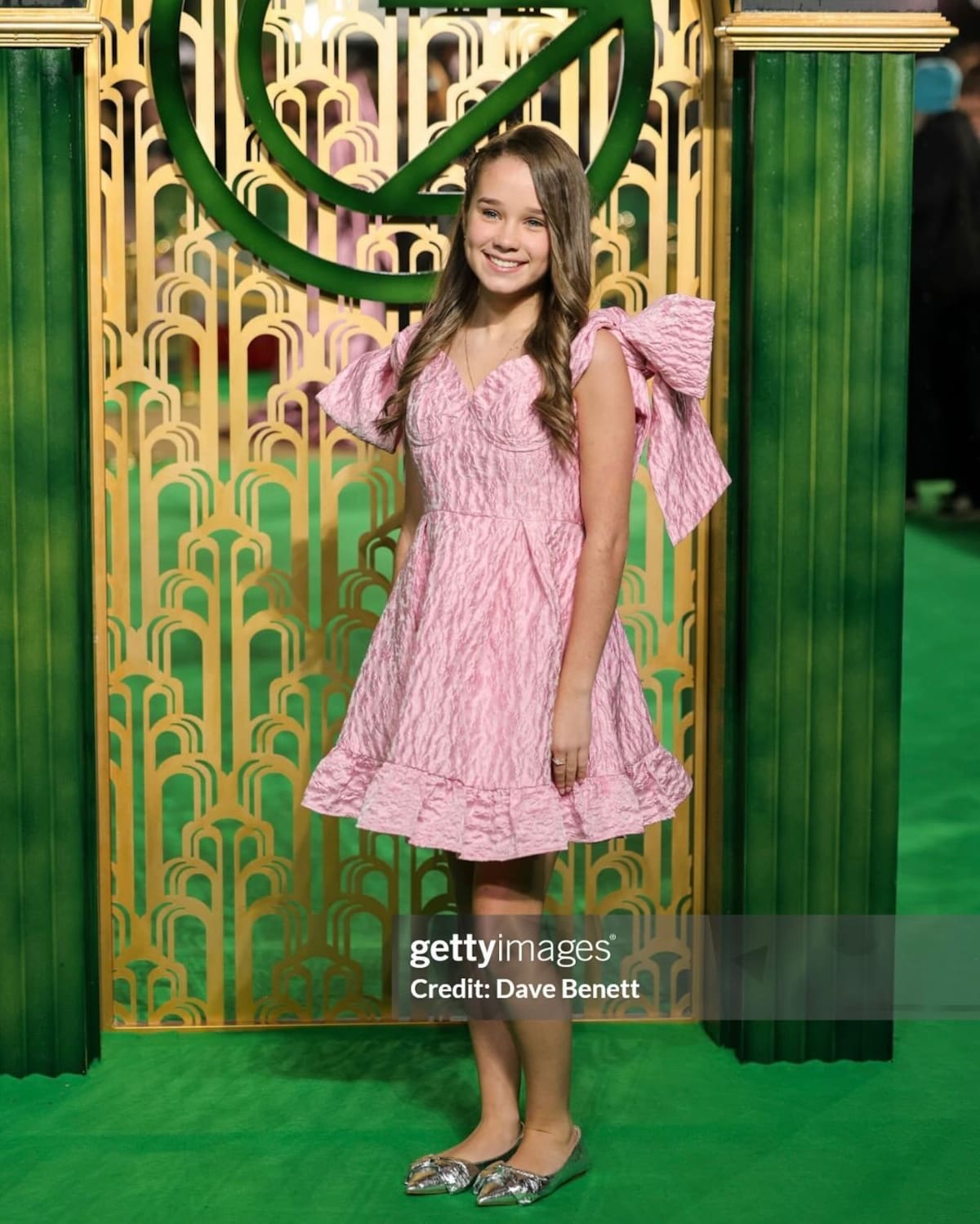 Alisha Weir en la premiere de "Wicked" 2024 / Instagram @alishaweir123