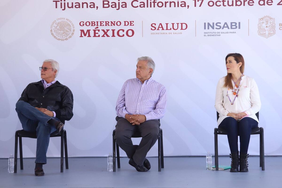 Presentación de las obras de rehabilitación en el Hospital General de Tijuana con las que se beneficiará a 1 millón 487 mil 583 personas