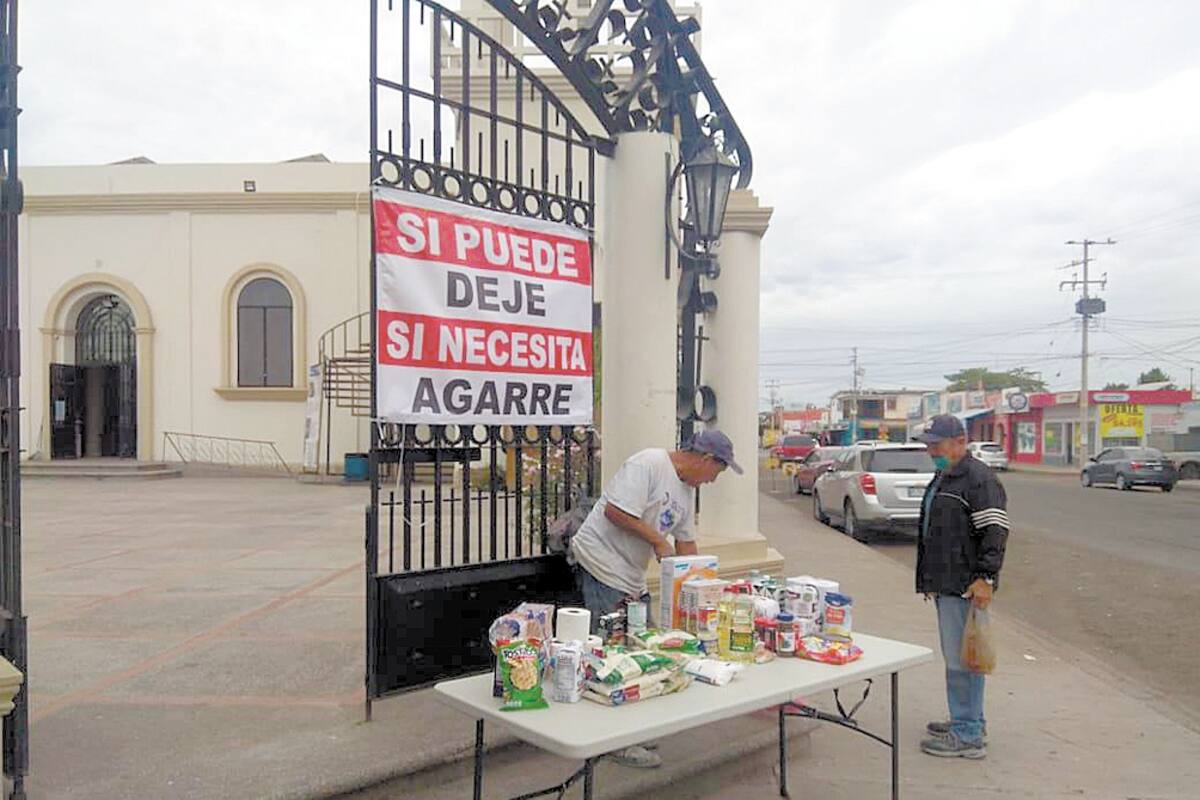 "Si puede deje, si necesita agarre"