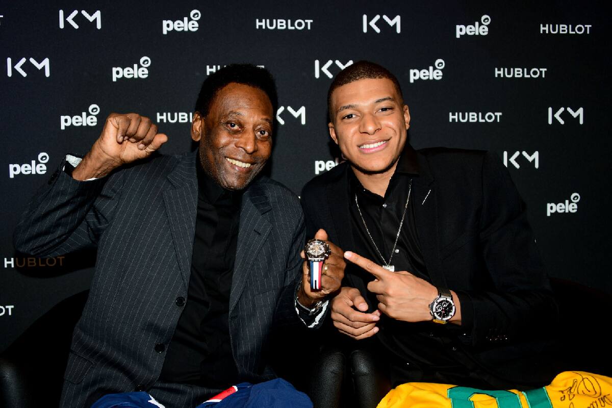 Kylian Mbappé desembolsa una fortuna por lienzo de Pelé