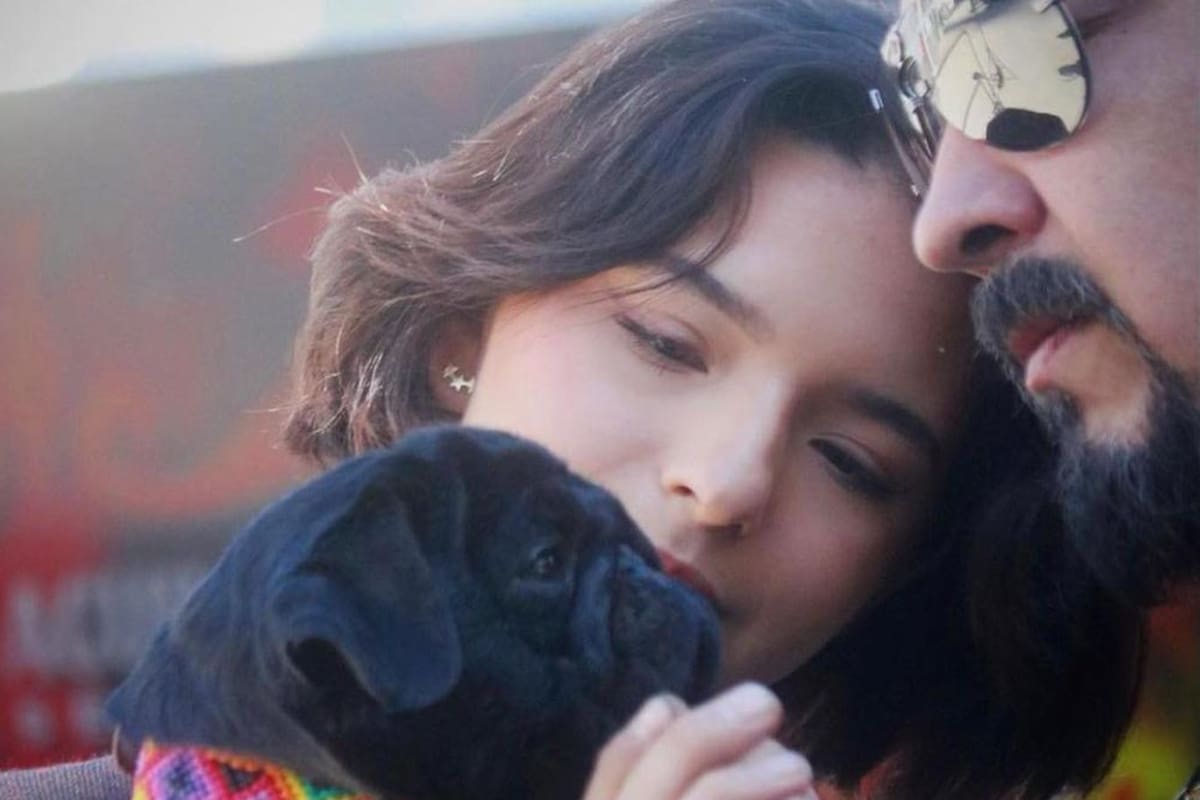 Esta es la mascota de Angela Aguilar