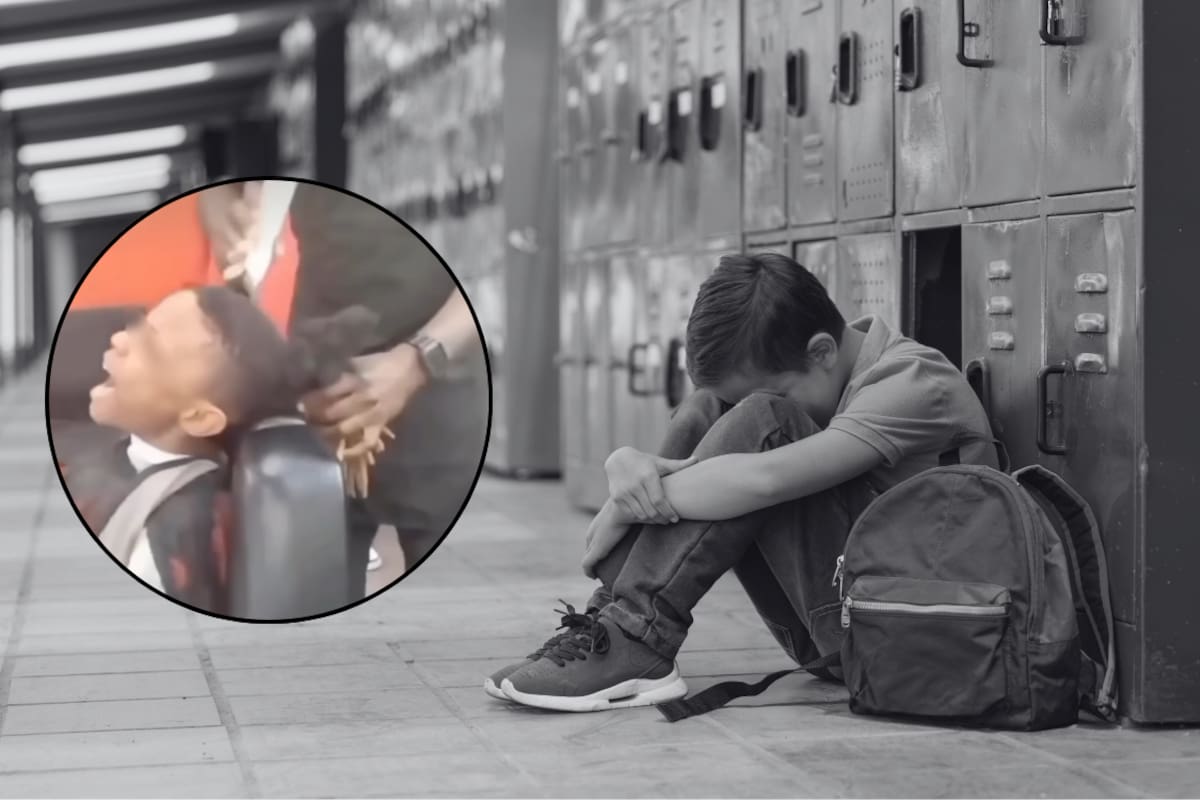 Papá decidió grabar a su hijo mientras lo rapaba como castigo por hacer bullying a un compañero con cáncer; ahora lo acusan de humillarlo públicamente
