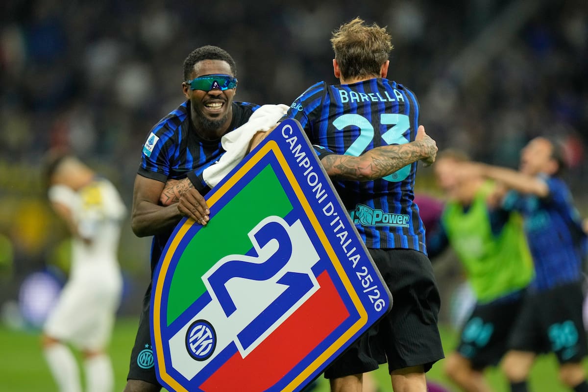 Inter de Milán es campeón de la Serie A 2026 y llega 21 títulos en su historia