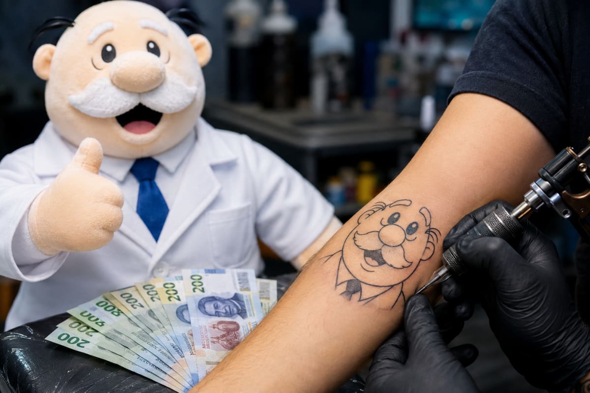 Farmacias Similares dará $800 a quienes tengan tatuajes del Dr. Simi: cómo participar en la dinámica