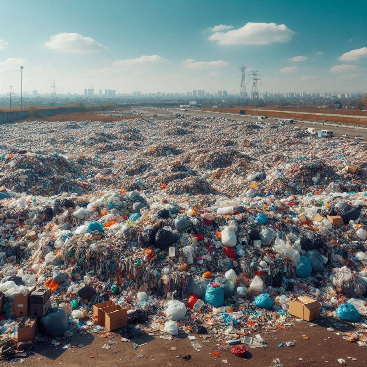 Los vertederos de Nueva York habían colapsado de basura.