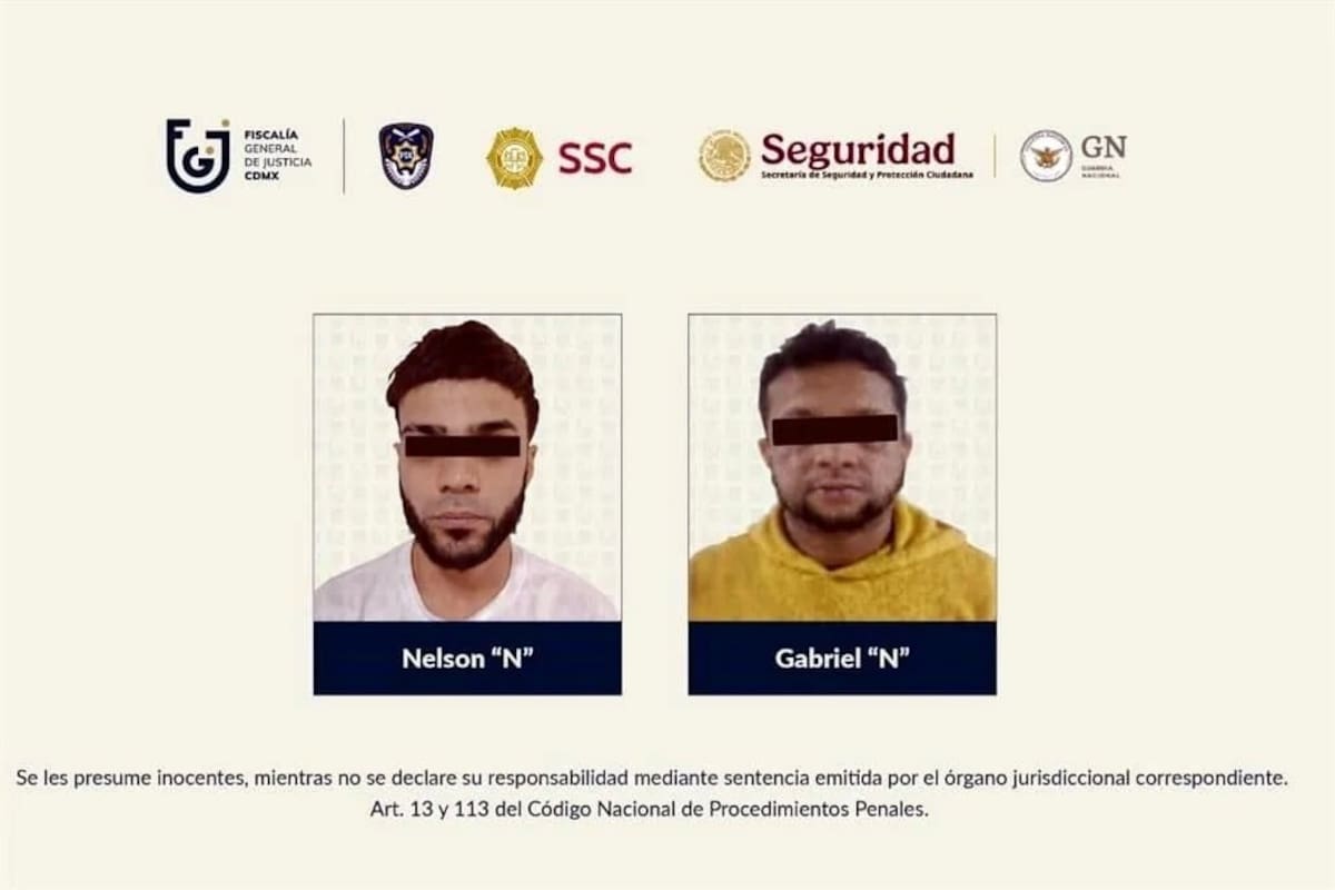 Vinculan a proceso a presunto líder y operador del Tren de Aragua en la CDMX por narcomenudeo