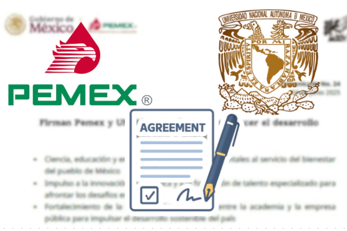 Firman UNAM y Pemex histórico convenio de colaboración científica y tecnológica para impulsar el desarrollo nacional