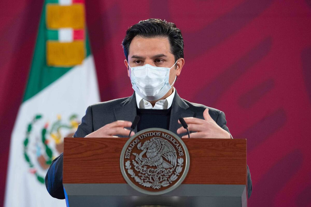Cuauhtémoc, Ciudad de México, México, 15 de diciembre de 2020.
Andrés Manuel López Obrador, Presidente de México en conferencia de prensa en el Salón Tesorería de Palacio Nacional. El mandatario es acompañado por: Jorge Alcocer Varela, secretario de Salud; Marcelo Ebrard Casaubon, secretario de Relaciones Exteriores; Zoé Robledo Aburto, director general del IMSS; Hugo López-Gatell Ramírez, subsecretario de Prevención y Promoción de la Salud y Ramiro López Elizalde, director normativo de Salud del Issste.
Foto: /Presidencia