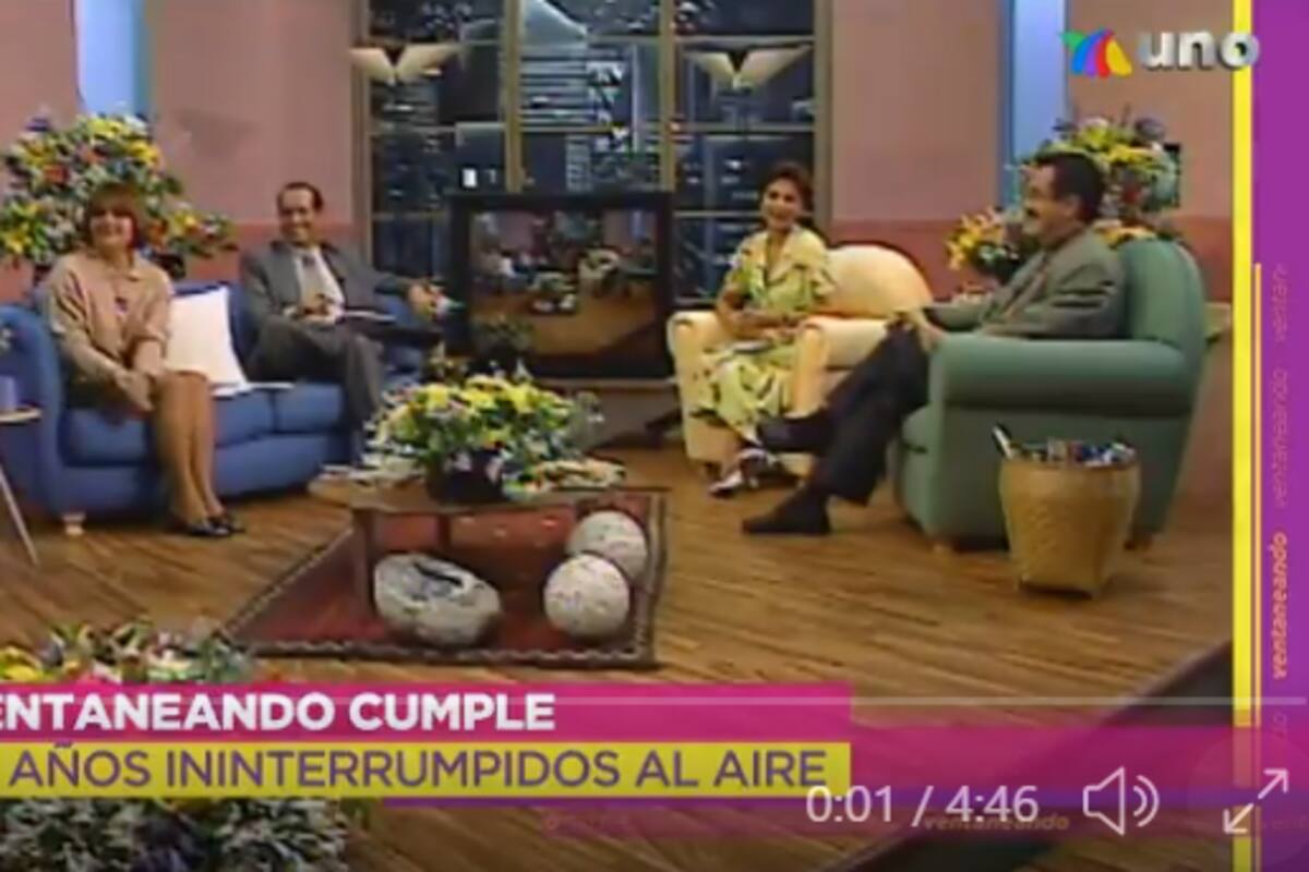 "Me corriste muy feo", le dice Juan José Origel a Pati Chapoy en Ventaneando y ella contesta "te fuiste como las chachas"